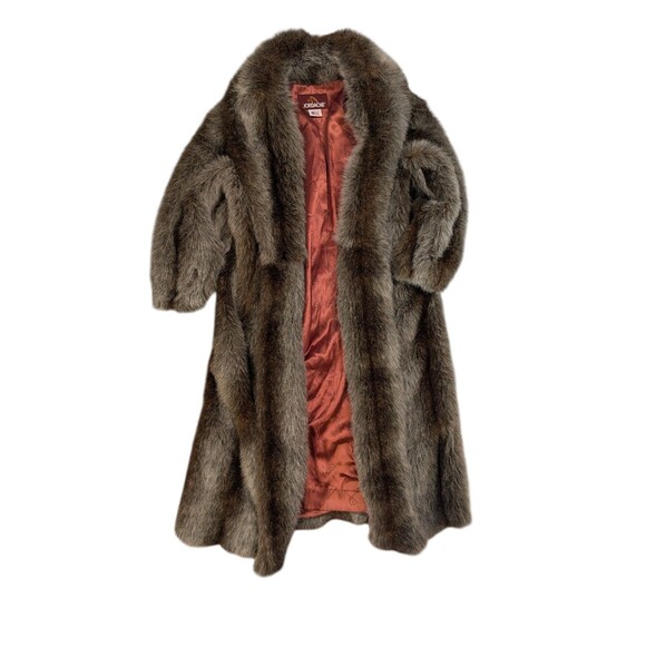 Vintage 80's Jordache Women's Fur Coat, Lined great condition S-M - Picture 5 of 6